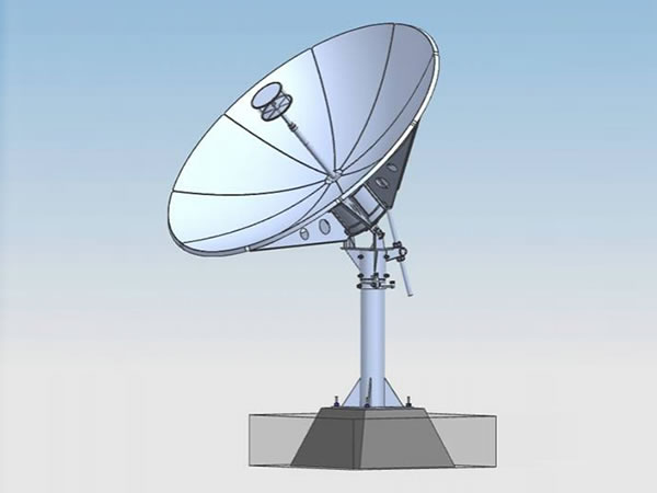  Antenne parabolique Rx bande S 2,2m 
